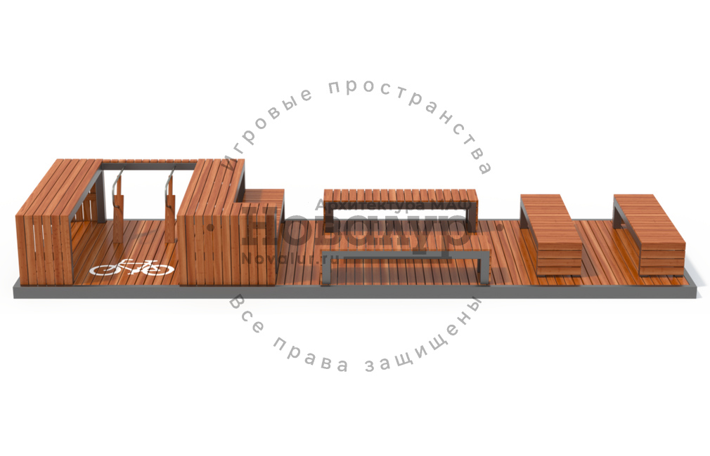 Парклет 'Посиделки'
