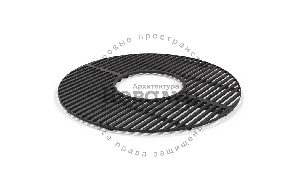 Приствольная решетка из стали 'Южная 1500'
