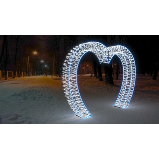 Светодиодная арка Сердце