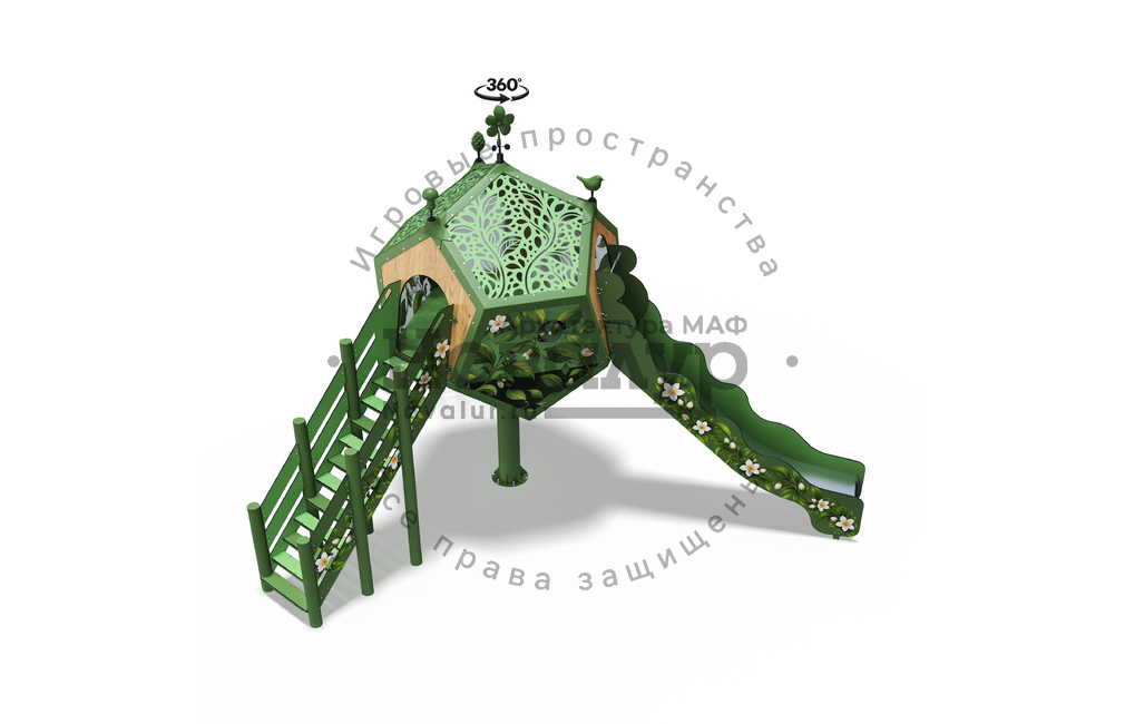 Детский игровой комплекс Сфера «Сириус» СФ.2.2 Игра на природе