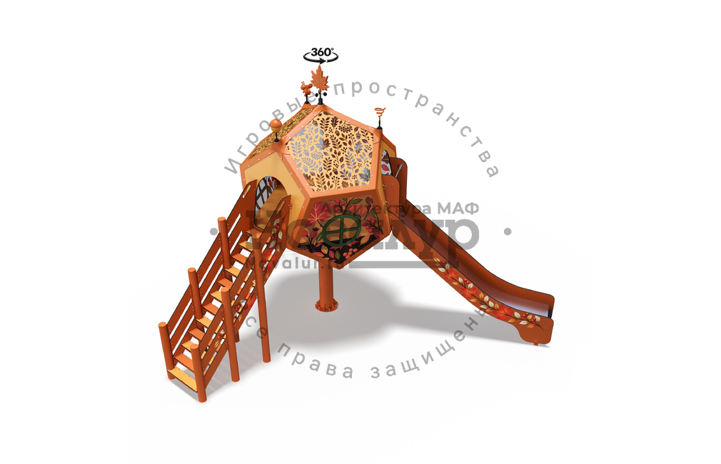Детский игровой комплекс Сфера «Сириус» СФ.2.2 Хурма