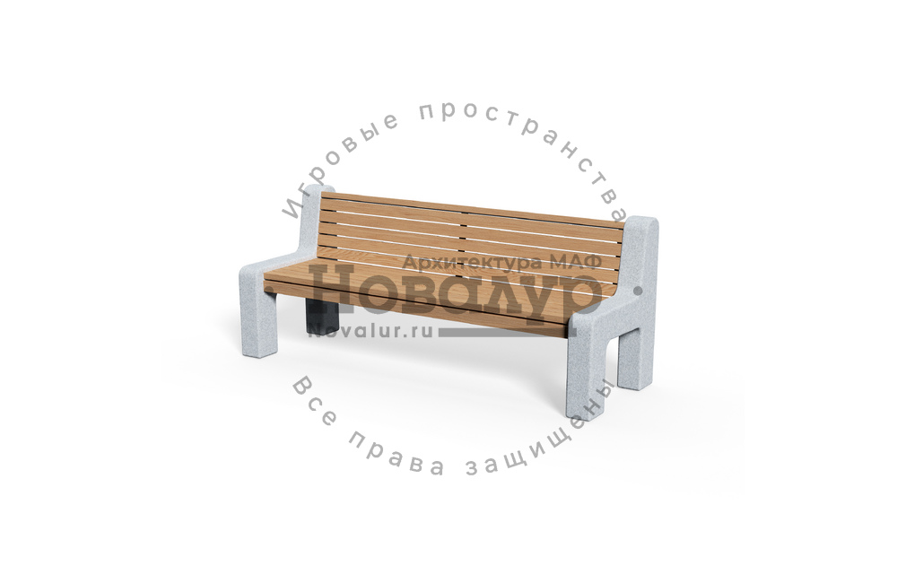 Скамейка бетонная 'Евро 19 2000'