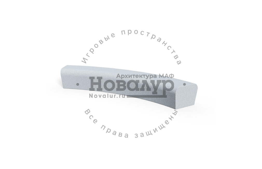 Скамейка бетонная 'Ирида-3'