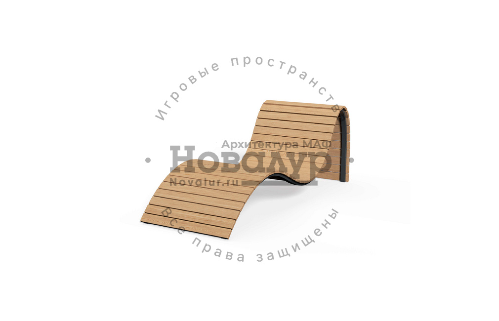Парковый шезлонг 'Бриз'