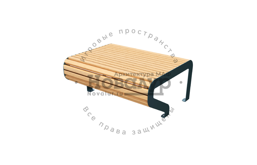 Скамейка «Амфитеатр» (м.п.) модуль 1