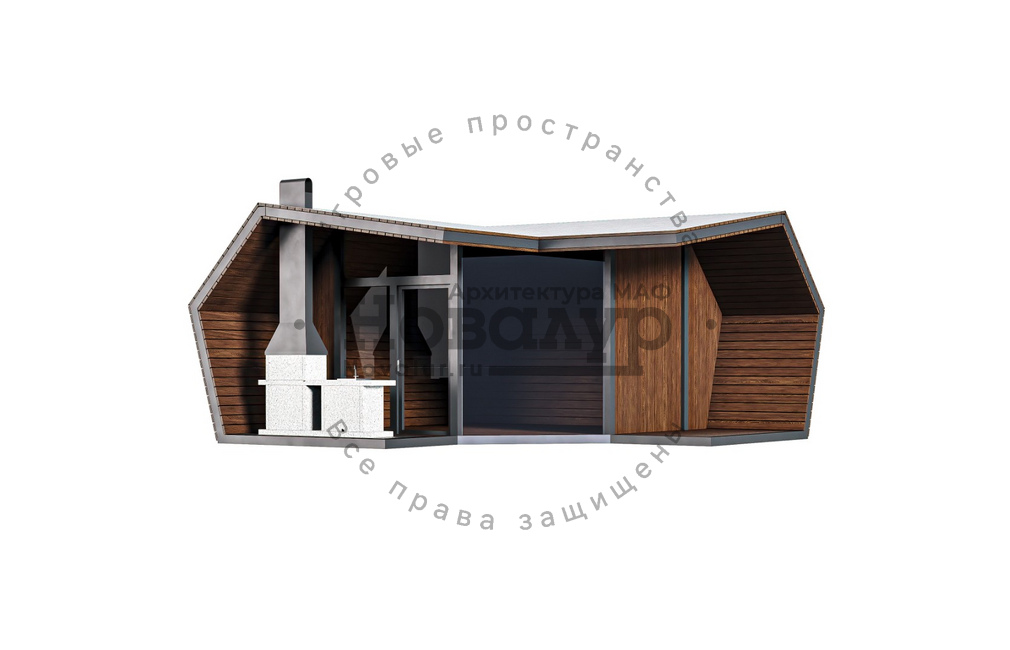 Беседка Зёльден зимняя стандарт