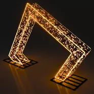Новогодняя светодиодная арка 'Тоннель'