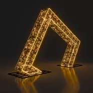 Новогодняя светодиодная арка 'Тоннель'